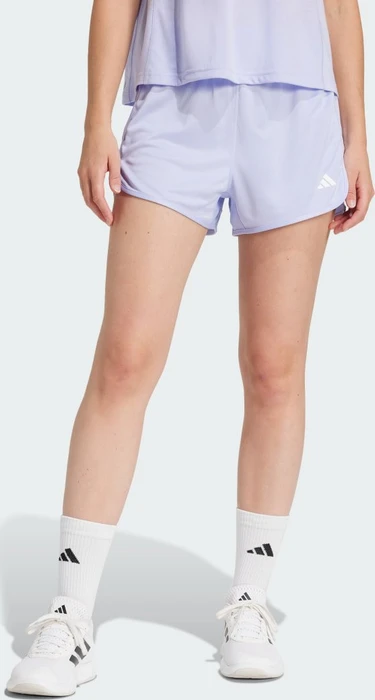 adidas Pacer Essentials Knit High-Rise Shorts violet tone/white (Damen)