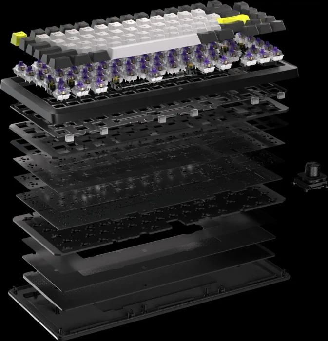 Corsair Makr Pro 75, Custom Lab-Edition, schwarz, MLX Plasma, USB, DE