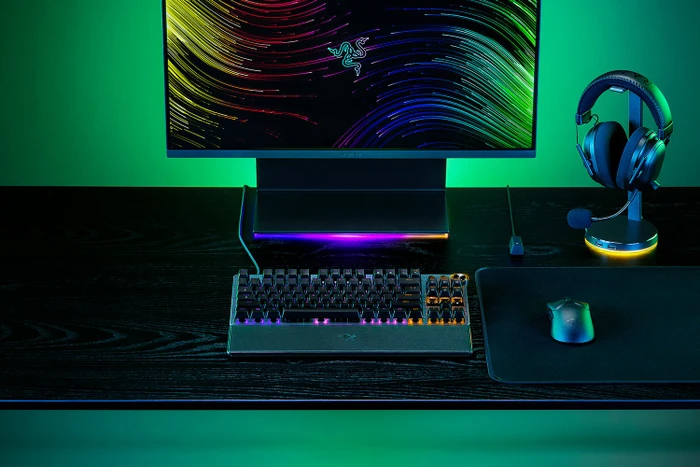 Razer Huntsman V3 Pro Tenkeyless, schwarz, LEDs RGB, Razer Analog Optical Switch Gen-2, USB, FR