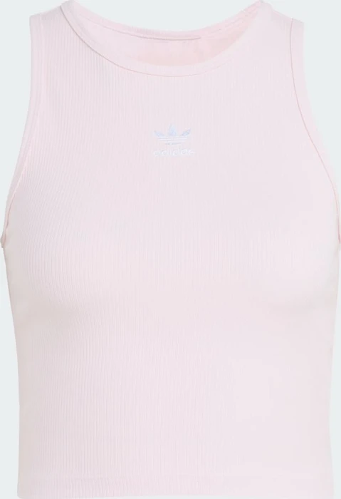 adidas Essentials Ribbed Funktionsshirt ärmellos sandy pink (Damen)