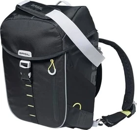 Basil Miles Daypack Gepäcktasche schwarz
