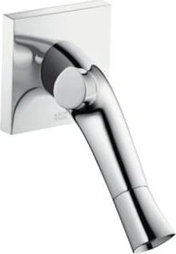 Hansgrohe Axor Uno Waschbeckenarmatur 70 mit Bügelgriff und Ablaufgarnitur polished brass