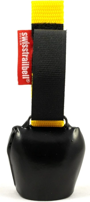 swisstrailbell Trailbell Deep Black Edition Glocke gelb