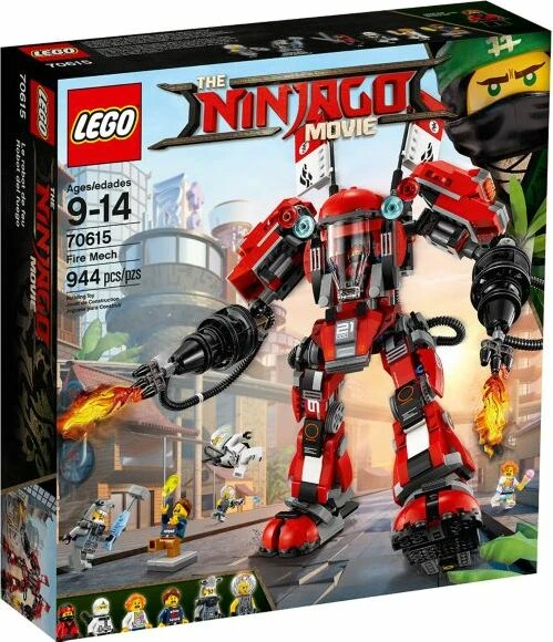 LEGO The Ninjago Movie - Kai's Feuer-Mech