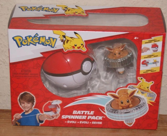 Jazwares Pokémon - Battle Spinner Single-Pack Pikachu