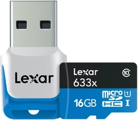 Lexar High-Performance 633x R95 16GB USB-Kit, UHS-I, Class 10 (LSDMI16GBB1EU633R)