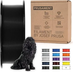 Prusa Buddy3D PLA, Jet Black, Spule, 1.75mm, 1.00kg