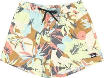Quiksilver Everyday Printed Volley 15" Badeshorts bone white/interact floral (Herren)