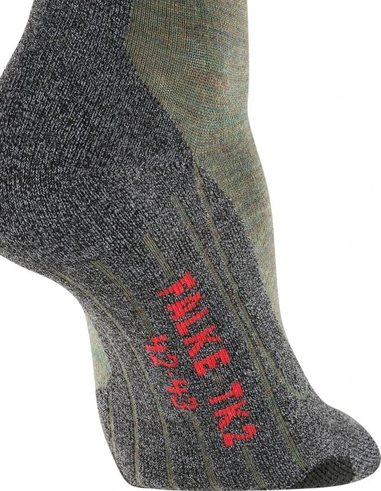 Falke TK2 Explore Melange Wandersocken ivy green (Herren)