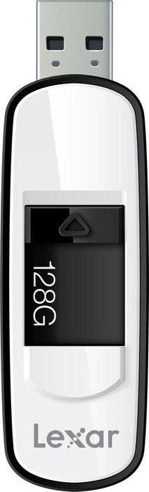 Lexar JumpDrive S75 128GB schwarz/weiß, USB-A, USB 3.2 Gen 1×1