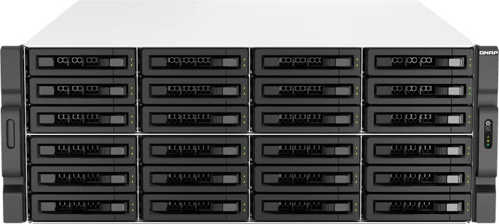 QNAP QuTS hero TS-h3087XU-RP-E2378-64G 192TB, 64GB RAM ECC, 2x RJ-45 10GBase-T, 2x RJ-45 2.5GBase-T, 4HE