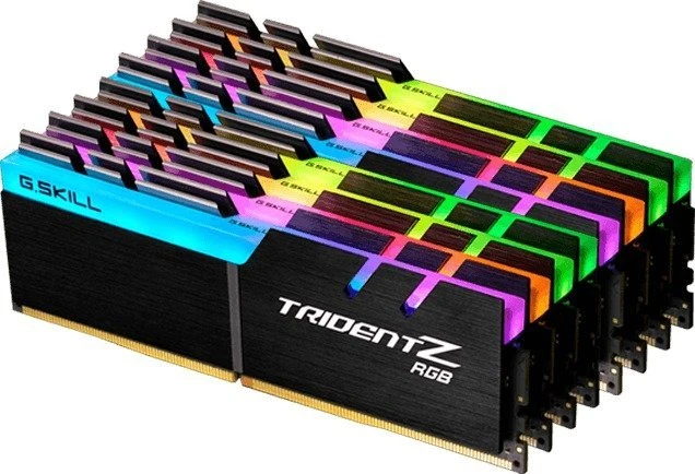 G.Skill Trident Z RGB UDIMM 64GB Kit, DDR4-3600, CL14-15-15-35