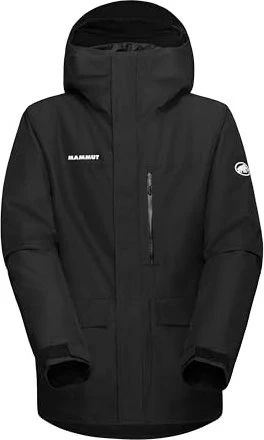 Mammut Fall Line HS Thermo Hooded Skijacke schwarz (Herren)