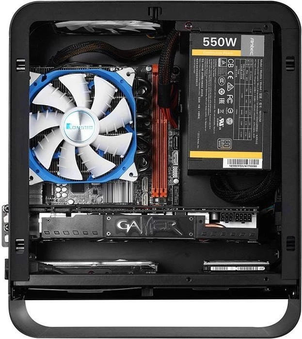 Jonsbo UMX1 Plus schwarz, Mini-ITX