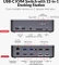AV Access iDock C20, USB-C KVM Docking Station, 12-in1, for 2 Laptop, 4K@60Hz Dual Monitor, 2-fach KVM-Switch Vorschaubild