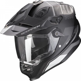 Scorpion ADF-9000 Air Desert matt schwarz/silber