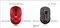 Adesso iMouse S50R Wireless Mini Mouse rot, USB Vorschaubild