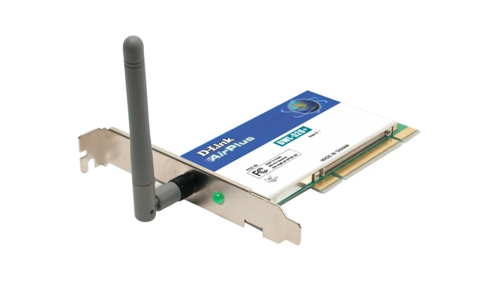 D-Link AirPlus, 2.4GHz WLAN, PCI