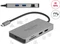 DeLOCK USB Type-C Dockingstation 4K - Dual HDMI MST, USB-C 3.1 [Stecker] Vorschaubild