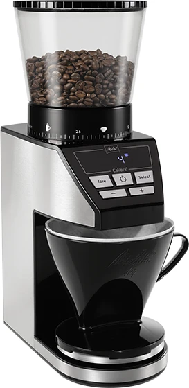 Melitta Calibra Kaffeemühle mit integrierter Waage