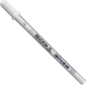 Sakura Gelly Roll 10 B Gelroller (Mine) weiß/transparent