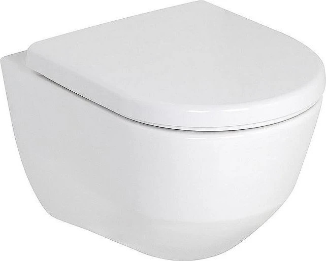 Laufen Pro Wand-WC Tiefspüler, spülrandlos, LCC, weiß