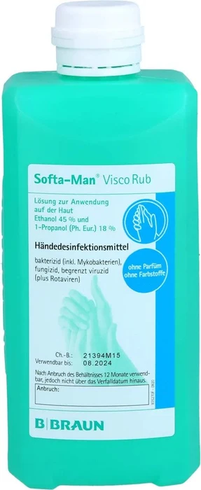 B.Braun Softa Man ViscoRub Handdesinfektionsmittel, 500ml