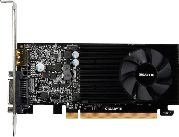 GIGABYTE GeForce GT 1030 Low Profile 2G, 2GB GDDR5, DVI, HDMI