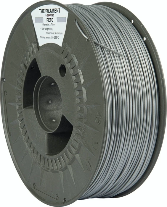 Spectrum PETG, silber, Spule, 1.75mm, 1.00kg