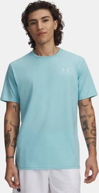 Under Armour Sportstyle Left Chest Funktionsshirt kurzarm blue haze/white (Herren)