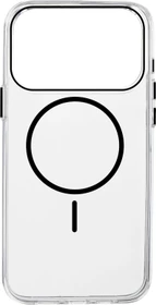 Peter Jäckel Fun MagSafe Cover Ultra Clear für Apple iPhone 17 Pro Max schwarz