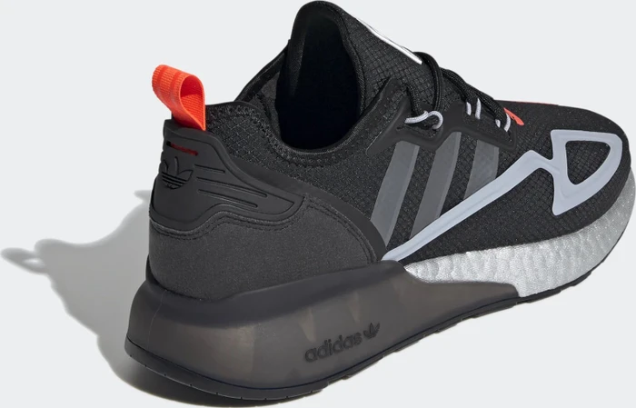 adidas ZX 2K Boost core black/halo silver/glow blue (Herren)