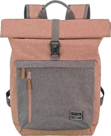 Travelite Basics Rollup 35 rosa/grau