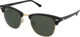 Ray-Ban RB3016 Clubmaster Classic 49mm gloss black/green classic