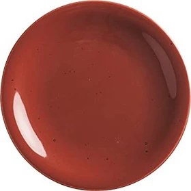 Kahla Homestyle siena red Brotteller 16cm rot