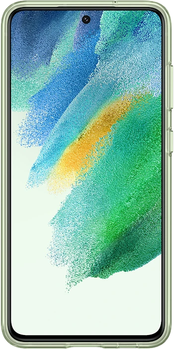 Samsung Slim Strap Cover für Galaxy S21 FE Olive