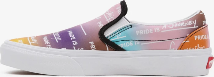 Vans Slip On Classic Pride rainbow/true white