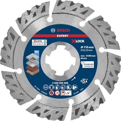 Bosch Professional Expert X-LOCK MultiMaterial Diamanttrennscheibe