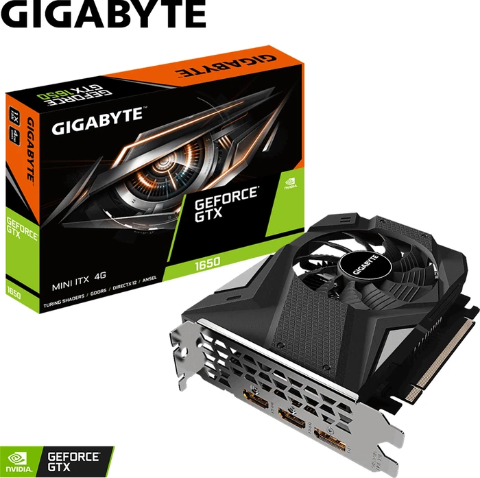 GIGABYTE GeForce GTX 1650 Mini ITX 4G, 4GB GDDR5, 2x HDMI, DP
