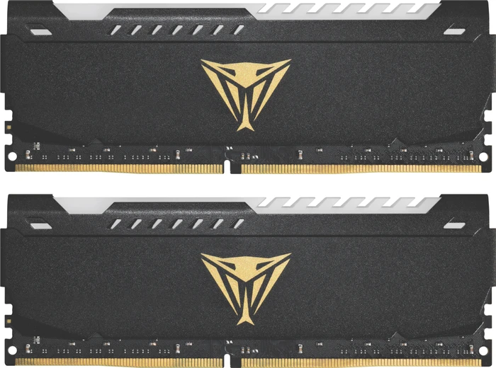 Patriot Viper Steel RGB UDIMM 64GB Kit, DDR4-3200, CL18-22-22-42