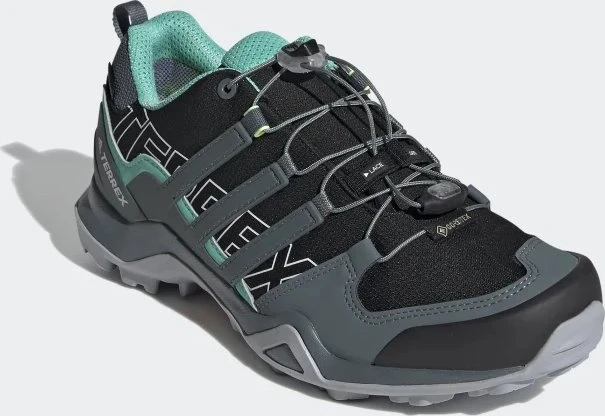 adidas Terrex Swift R2 GTX core black/blue oxide/acid mint (Damen)