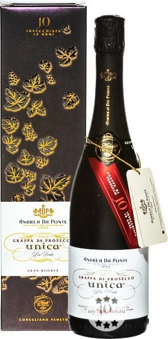 Andrea da Ponte Grappa di Prosecco Unica