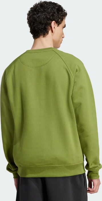 adidas Trefoil Essentials Sweatshirt tech olive (Herren)