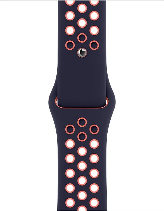 Apple Nike Sportarmband Regular für Apple Watch 40mm Blue Black/Bright Mango