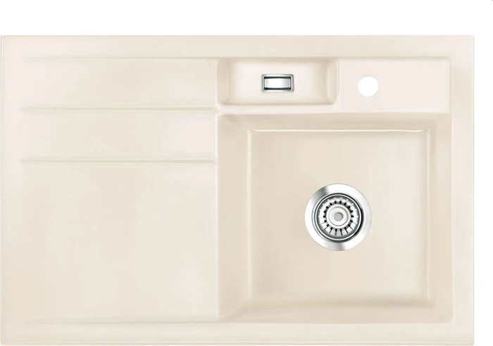 systemceram Bela 78 Einbau Becken rechts magnolie