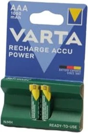 Varta Recharge Accu Power Micro AAA NiMH 1000mAh, 2er-Pack