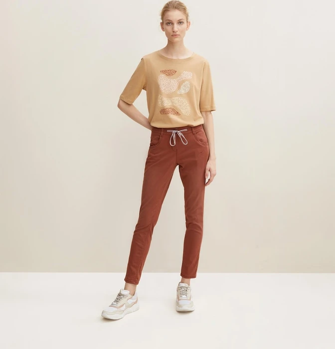 Tom Tailor Tapered Relaxed Jeans Jeans grounded brown (Damen)