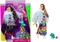 Mattel Barbie - Extra in Regenbogenkleid mit Haustier-Krokodil Vorschaubild