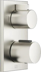 Dornbracht UP-Thermostat mit Zweiwege-Mengenregulierung platin gebürstet