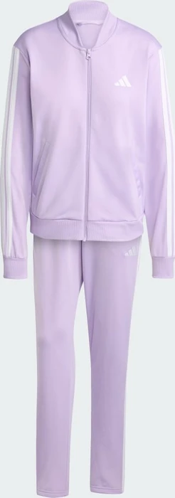 adidas Essentials 3-Streifen Trainingsanzug powder plum (Damen)